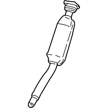 4764618AF Mopar Catalytic Converter [4 Cylinder Engines] Illustration 1 of 1