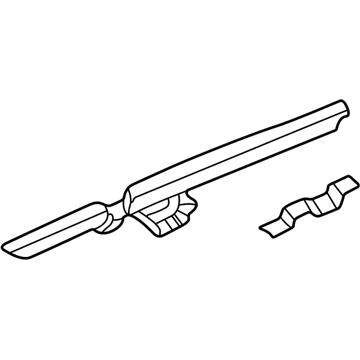 55256246 Mopar Panel-Roof Rail To A Pillar Illustration 1 of 1