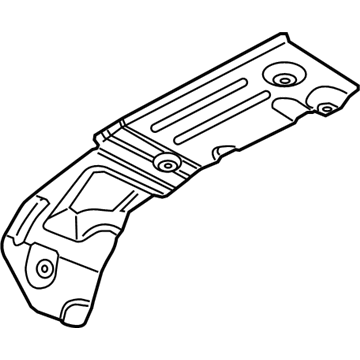 Mopar Exhaust Heat Shield - 55395955AC