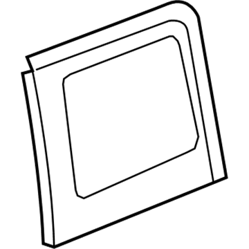 1HD98SX9AC Mopar Quarter Window Illustration 1 of 1