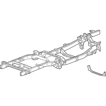 52122106AA Mopar Chassis Frame Assembly Illustration 1 of 1