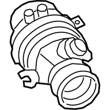 Mopar 68398601AA Air Cleaner Hose 68398601AA Mopar Air Cleaner Hose Illustration 1 of 1