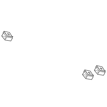 6511163AA Mopar Snap In Nut Illustration 1 of 1