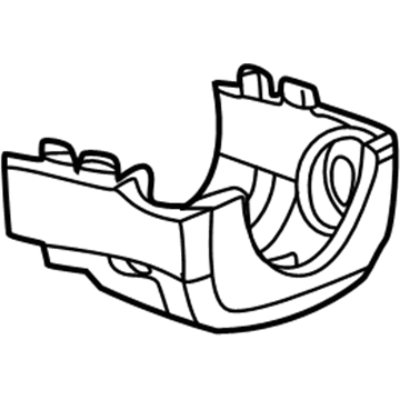 Chrysler PT Cruiser Steering Column Cover - ZT38BDAAA