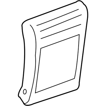 5FR17VF7AC Mopar Fender Applique Illustration 1 of 1