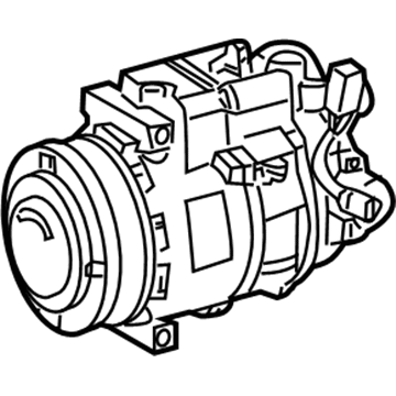 2006 Chrysler Crossfire A/C Compressor - 5097010AA