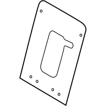 68142906AB Mopar Panel-Rear Seat Back Illustration 1 of 1