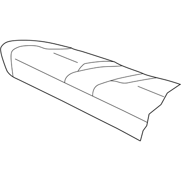 ZE981L5AA Mopar Rear Seat Cushion Cover Illustration 1 of 1