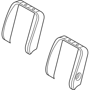 1FM711J3AA Mopar Front Seat Back Illustration 1 of 1