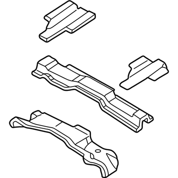 4580064AC Mopar CROSSMEMBER-Steering Gear Illustration 1 of 1