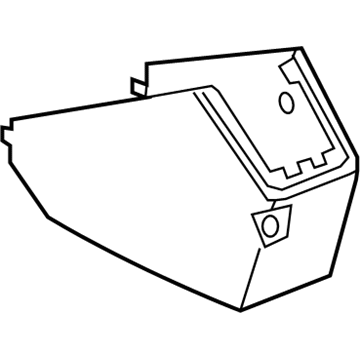 YD74XDVAC Mopar Housing-Console SHIFTER Illustration 1 of 1