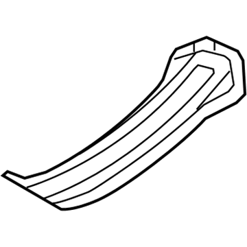 68043925AA Mopar Extension-Front Side Rail Illustration 1 of 1