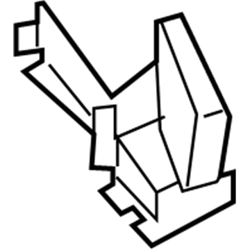 Mopar 68250516AA Extension-Front Side Rail 68250516AA Mopar Extension-Front Side Rail Illustration 1 of 1