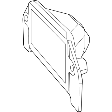 4805846AB Mopar License Plate Lamp Illustration 1 of 1