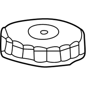 5019402AA Mopar Cover-Master Cylinder Reservoir Illustration 1 of 1