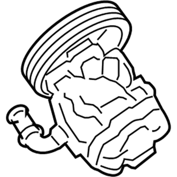 Jeep Power Steering Pump - 5105048AC