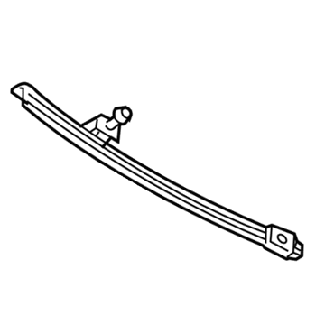 55277116AA Mopar Channel-Rear Door Front Illustration 1 of 1