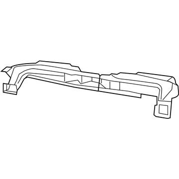 5058206AA Mopar Demister Duct Illustration 1 of 1