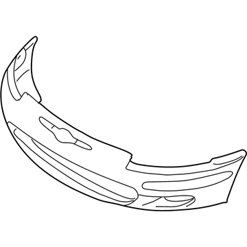 Chrysler Sebring Bumper - MR516340