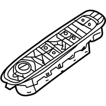 Jeep Compass Power Window Switch - 6BZ27LXHAA