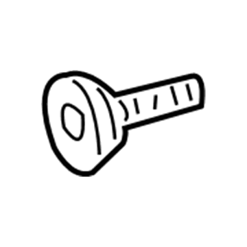 5073717AA Mopar Screw Illustration 1 of 1