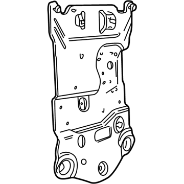 5278400AA Mopar Plate-Door Module Illustration 1 of 1