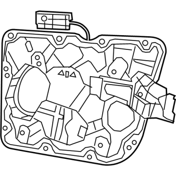 68079290AC Mopar Carrier Plate Panel Illustration 1 of 1