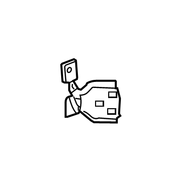 2025 Dodge Durango Door Hinge - 55113661AC