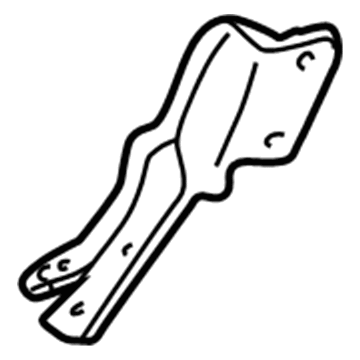 5071702AA Mopar Bracket-Rear Seat Back Illustration 1 of 1