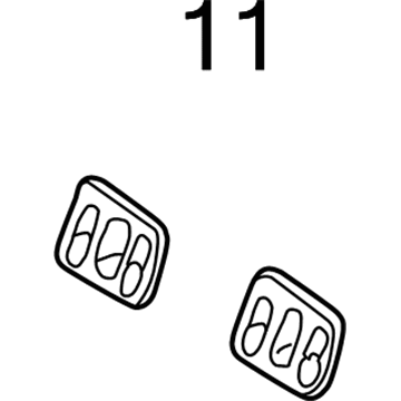 WB441L5AA Mopar Tether Bezel Illustration 1 of 1