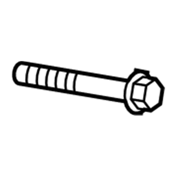 6509035AA Mopar Hexagon Flange Head Bolt Illustration 1 of 1