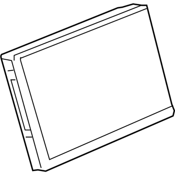 Mopar 5064339AE Display-Navigation 5064339AE Mopar Display-Navigation Illustration 1 of 1