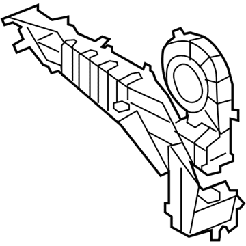 Mopar 68023617AA Blower Motor Housing 68023617AA Mopar Blower Motor Housing Illustration 1 of 1