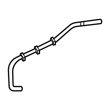 68251825AA Mopar Sunroof Drain Hose Illustration 1 of 1