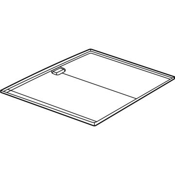 Mopar 1TA47HDAAA Sunroof Sunshade 1TA47HDAAA Mopar Sunroof Sunshade Illustration 1 of 1