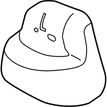 5147153AC Mopar Engine Mount Shield Illustration 1 of 1