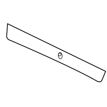 1PE011W7AB Mopar Storage Bin Applique Illustration 1 of 1