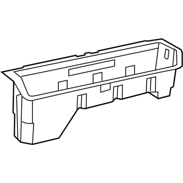 68054173AB Mopar Storage Bin Illustration 1 of 1
