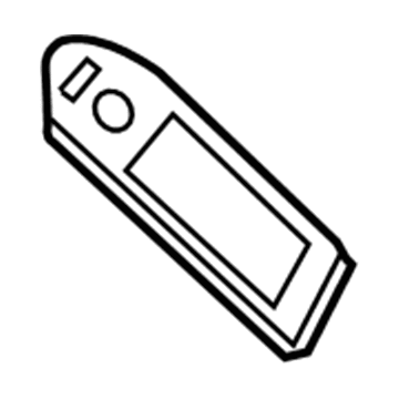 XJ99XDBAC Mopar Power Window/Door Lock Switch Bezel Illustration 1 of 1
