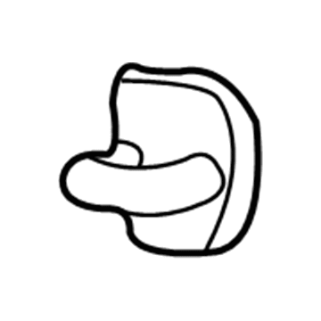 Jeep Rear Door Striker - 55176954AB