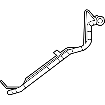 68518556AA Mopar Fuel Filler Tube Illustration 1 of 1