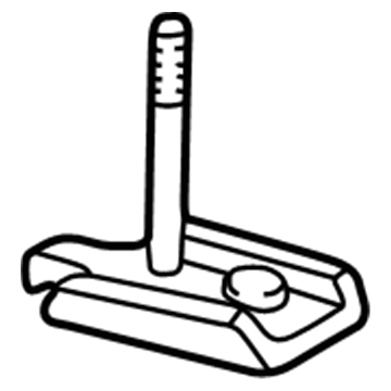 53030693 Mopar Bracket-Throttle Body BONNET Illustration 1 of 1