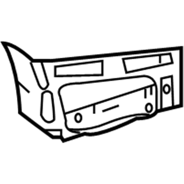 68006332AA Mopar Pad-Side Step Illustration 1 of 1