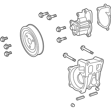 2018 Dodge Journey Water Pump - 5047138AC