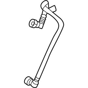 Dodge Hornet Crankcase Breather Hose - 68480871AA