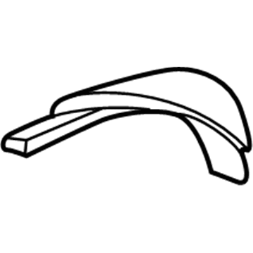 4575511AC Mopar Support-Quarter Illustration 1 of 1