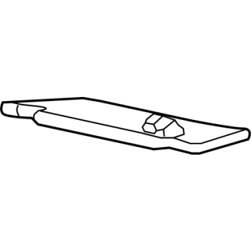 Ram ProMaster EV Sun Visor - 1XD79LD7AH