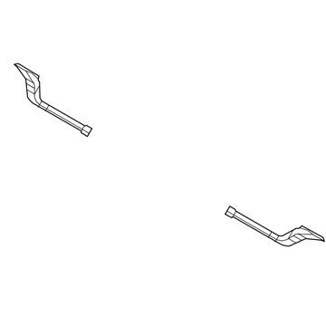 68080457AD Mopar Demister Duct Illustration 1 of 1
