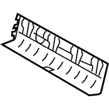 1AM15DX9AB Mopar Rear Seat Back Panel Illustration 1 of 1