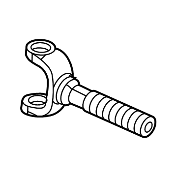 68446621AA Mopar Drive Shaft Yoke Illustration 1 of 1